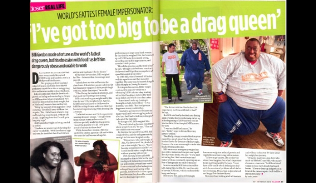 Too Fat To Be A Drag Queen ?