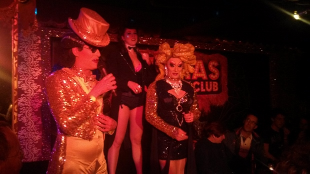 Lee, Barbie & Eve in Olivias Showclub